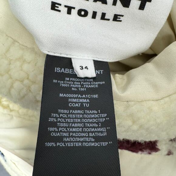 Fleece Cream and Red Patterned Jacket
Isabel Marant Inspired - Picture 13 of 13